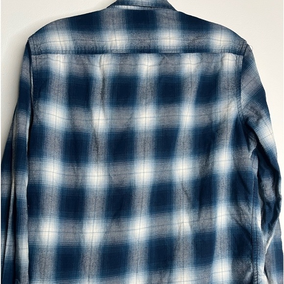 Slate & Stone Plaid Flannel Button Up Shirt Small - Picture 5 of 9